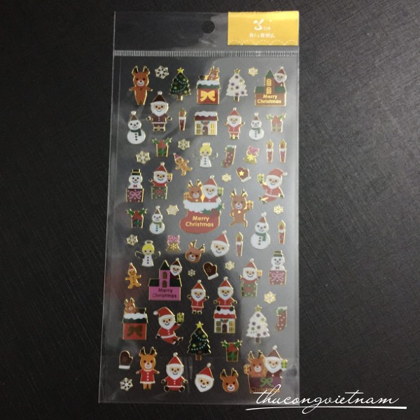 Sticker Giáng Sinh Mẫu 31